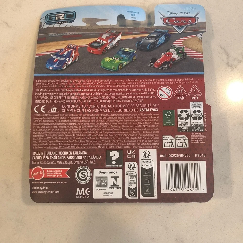 Pixar Cars Cruz Ramirez Toy Car